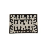 DECOR TRAY BLACK AND WHITE CAPRI 20